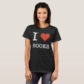 books reading library bookworm book  1 t-shirt (Voorkant volledig)