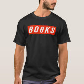 books reading library bookworm book t-shirt (Voorkant)