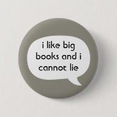 Books Ronde Button 5,7 Cm (Voorkant)