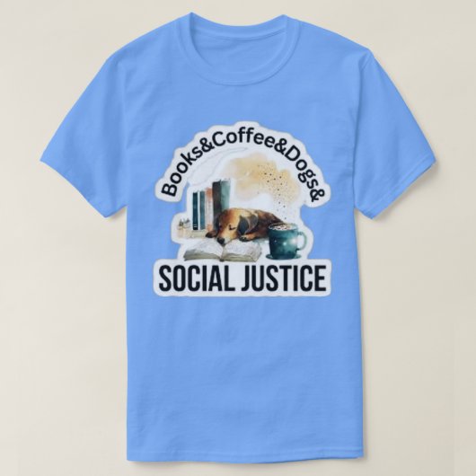 Books T-shirt (Design voorkant)