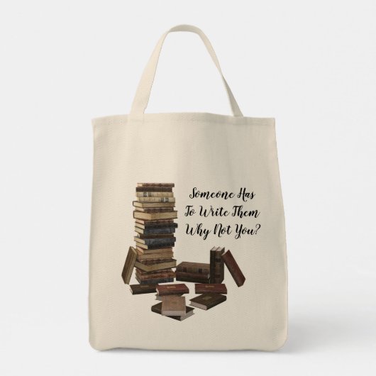 Books Tote Bag (Achterkant)