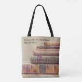 Books Tote Bag (Achterkant)