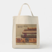 Books Tote Bag (Achterkant)