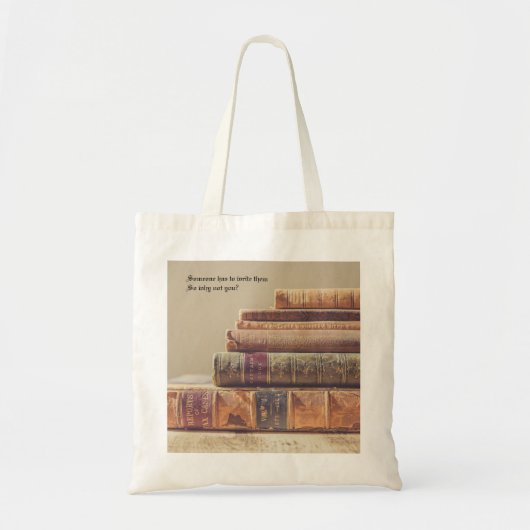 Books Tote Bag (Voorkant)