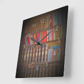 Books Vierkante Klok (Hoek)