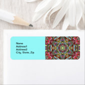 Bookshelf Kaleidoscoop Etiket (Insitu)