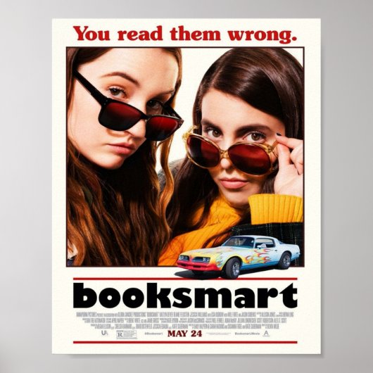 booksmart ferris bueller poster (Voorkant)