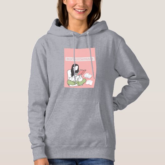 Bookstagram Hoodie (Voorkant)