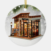 Bookstore Bookaholic  Reader Books Lover Bookworm Keramisch Ornament (Voorkant)