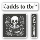 Booktok romance boeken pack sticker (Voorkant)