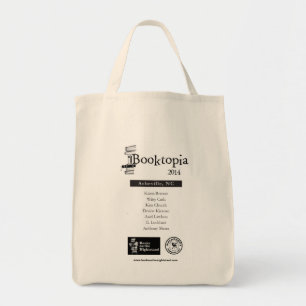 Booktopia 2014 - Asheville NC Canvas tas