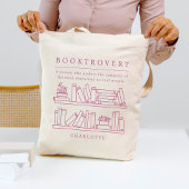 Booktrovert bewerkbare kleurboek liefhebber Canvas Tote Bag