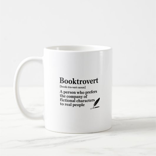 Booktrovert Coffee Mug Koffiemok (Links)