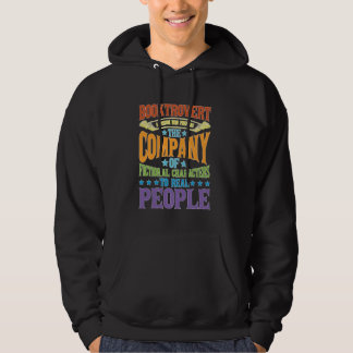 Booktrovert Definitie Beschrijving ---- Hoodie