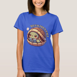 Booktrovert Introvert Boekenliefhebber Schildpad T-shirt