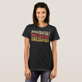 Booktrovert Retro Leesboek T-shirt (Voorkant volledig)