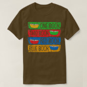 BookWorm Bibliophiles Nerds Lib T-shirt (Design voorkant)