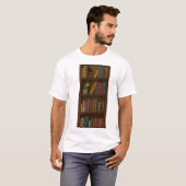 BOOKWORM/BIBLIOTHEEK T-SHIRT (Voorkant volledig)
