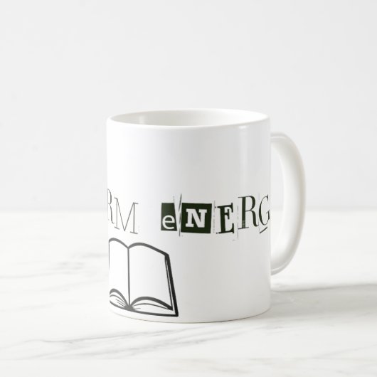 Bookworm Energy Mug Koffiemok (Voorkant rechts)