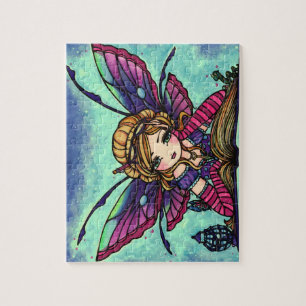 "Bookworm Fairy" Puzzle Hannah Lynn Legpuzzel