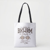 Bookworm Forever BKWRM FRVR Tote Bag (Voorkant)