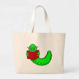 Bookworm Grote Tote Bag