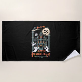 Bookworm Halloween Shirt Haunted Library Strandlaken