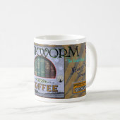 'BOOKWORM' KOFFIEMERK KOFFIEMOK (Voorkant rechts)