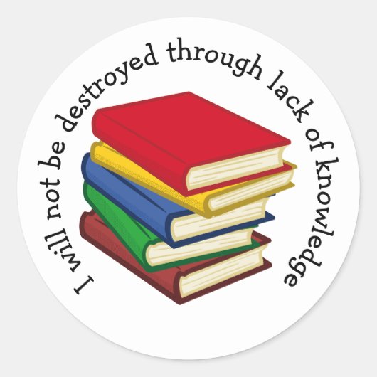 BOOKWORM Love Reading Scripting Ronde Sticker (Voorkant)