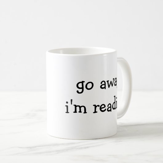 Bookworm Mok - ga weg dat ik lees (Voorkant rechts)