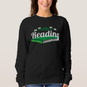 Bookworm Sarcastic Reading Bookaholic Trui (Voorkant)