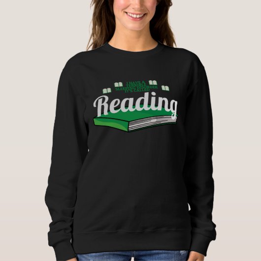 Bookworm  Sarcastic Reading Bookaholic Trui (Voorkant)