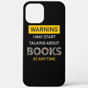 bookworm waarschuwt grappige boekenlezers Case-Mate iPhone case