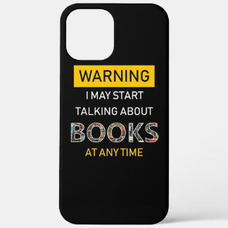 bookworm waarschuwt grappige boekenlezers Case-Mate iPhone case