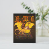 Bookwyrm: De bibliotheekdraak Briefkaart (Staand voorkant)