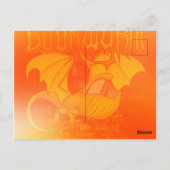 Bookwyrm: De bibliotheekdraak Briefkaart (Achterkant)