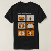 Boolean Algebra, Trick or treat Pumpkin Venn Diagr T-shirt (Design voorkant)