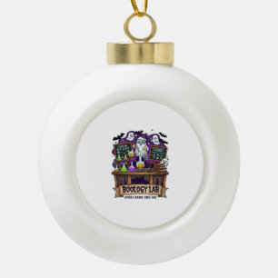 Boology Lab Griezelige Wetenschap Geest Wetenschap Keramische Bal Ornament