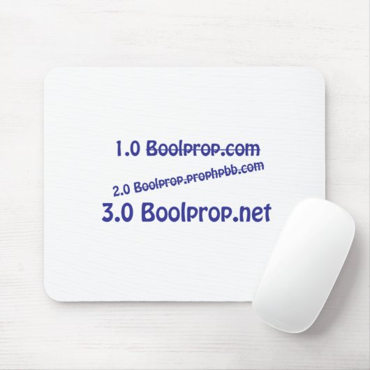Boolprop Moves Mousepad Muismat (Met muis)