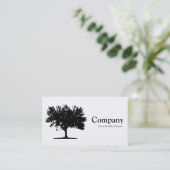 Boom 04 - Wit Visitekaartje (Staand voorkant)