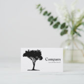 Boom 05 - wit visitekaartje (Staand voorkant)