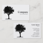 Boom 06 - Wit Visitekaartje (Voorkant / Achterkant)