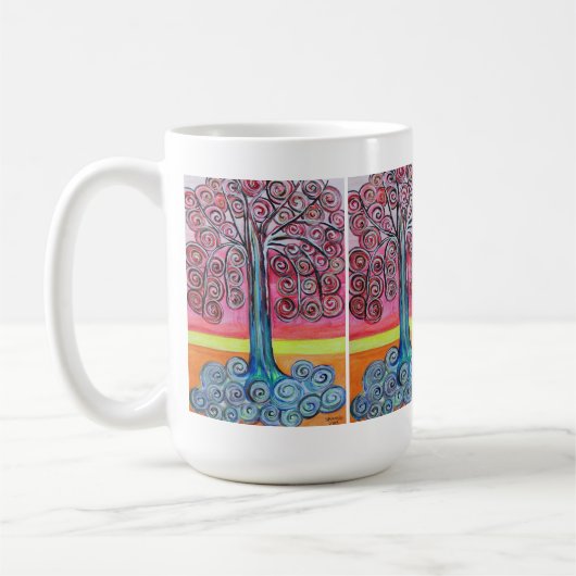 boom 13 grote koffie - mok (Links)
