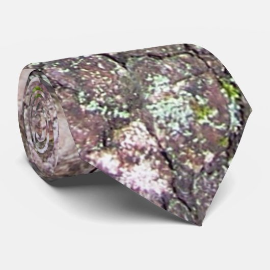 Boom 2 - Moss on Bark Stropdas (Opgerold)