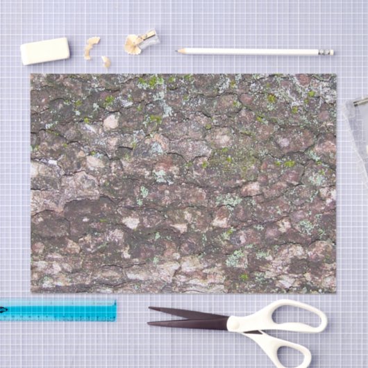 Boom 2 - Moss on Bark Tissuepapier (Craft)