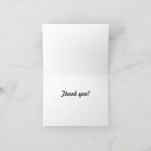 Boom 5 - de Eiken Schors van de Boom Bedankkaart (Binnen)