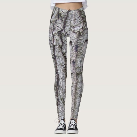 Boom 5 - eiken boomschors leggings (Voorkant)