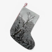 Boom, aan het water kleine kerstsok (Voorkant (Hangend))