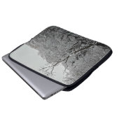 Boom, aan het water laptop sleeve (Voorkant onderkant)
