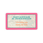 Boom afspeelbiljetten voor vogels Weddenschap labe Etiket (Voorkant)